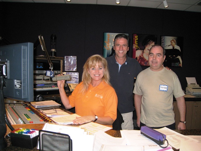 the 101.5 Lite FM studio